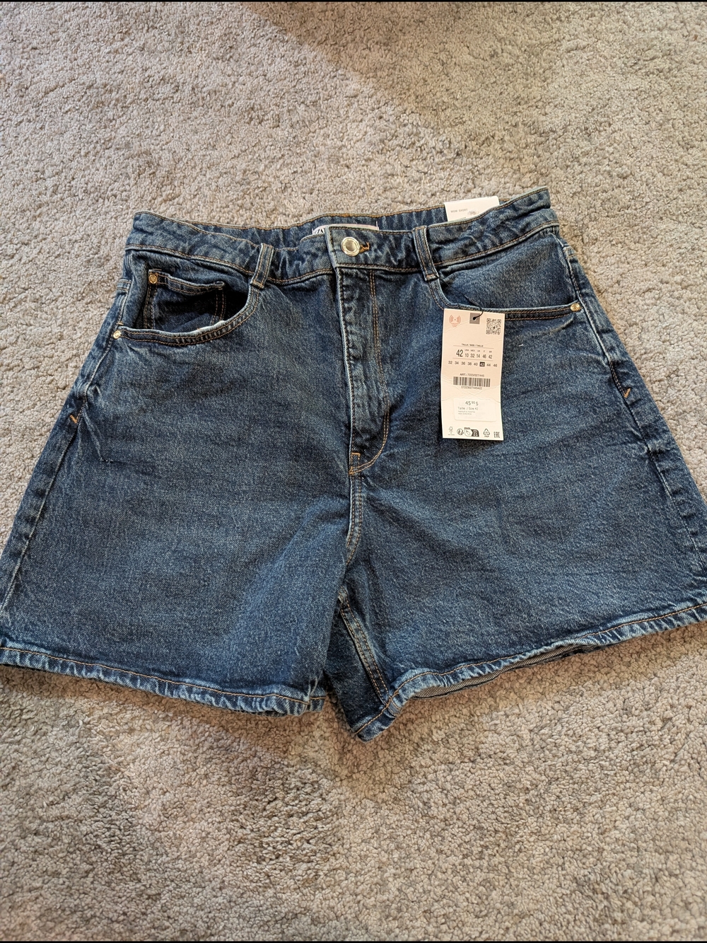 ZARA Denim Short